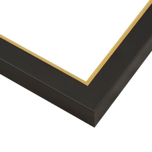 Salwil - Satin Black & Gold