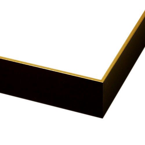 Archer - Satin Black & Gold