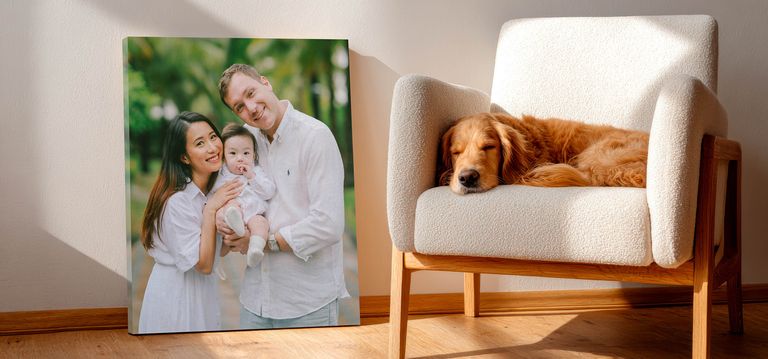 Mantle of various love themed prints.