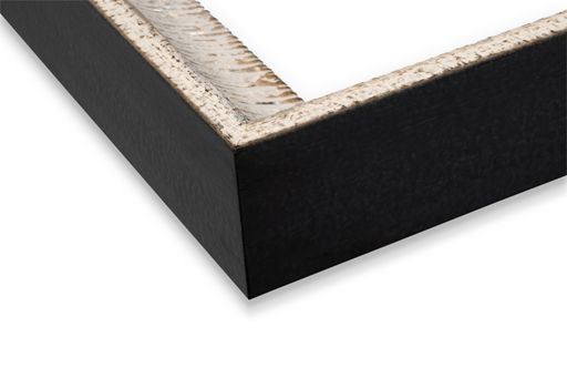 Estelle - Satin Black & White