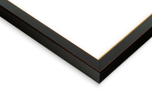 Pietro - Satin, Antiqued Black & Gold