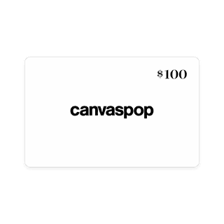 A canvaspop gift card