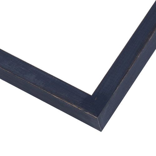 Nina - Matte, Distressed Blue