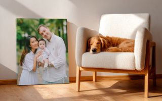 Mantle of various love themed prints.