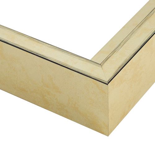 Armando - Glossy, Distressed Gold